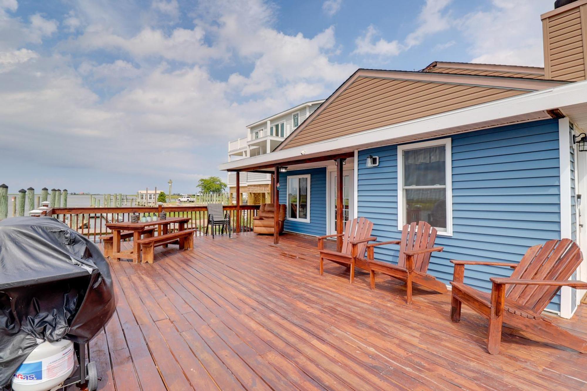 Oceanfront Milford Home With View And Boat Access Zewnętrze zdjęcie